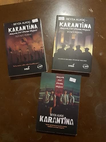 Məhsul: Beyza Alkoç – “Karantina” seriyası (3 kitab) - Seriya adı