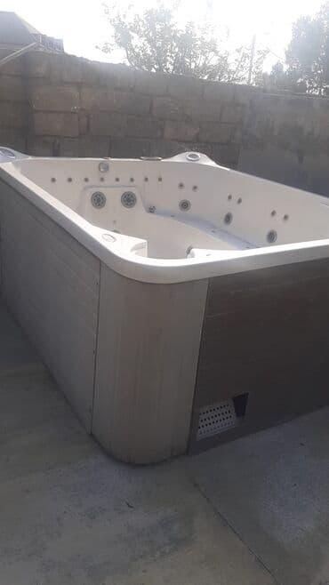 islenmis borular: Hidromassajli, motorlu az islenmis, olculeri 180×225 spa/jakuzi — 3