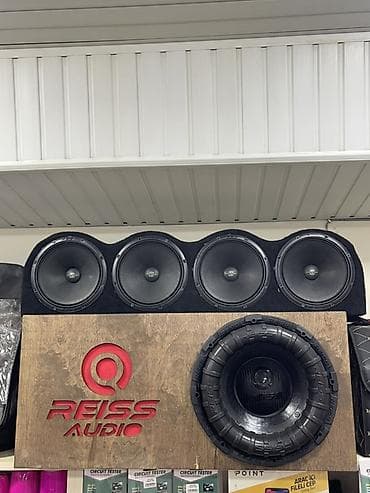 14 pro silver: Avtomobil üçün tam audio sistemi – Reiss Audio və digər brendlər - Ön — 1