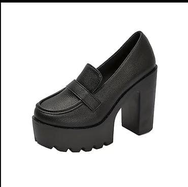 Мокасины и лоферы: Размер: 37, цвет - Черный, Новый — 1