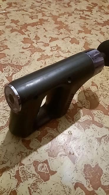 Dərin toxuma masajı üçün əl tipi masaj pistolu - Ergonomik, ikili — 1