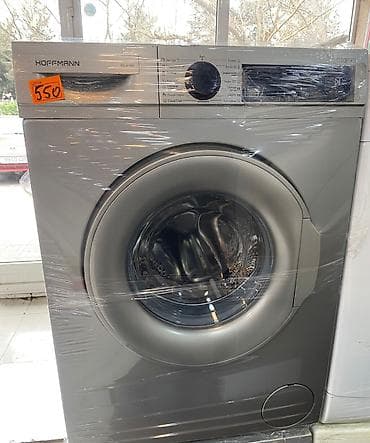 sade tel: Hoffmann VSL61005 ön yükləməli paltaryuyan maşın - Rəng: metalik boz — 1