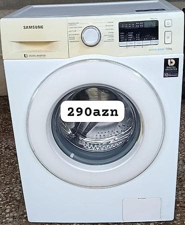 Samsung paltaryuyan maşın – Eco Bubble, 7 kq - Ön tərəfdən yüklənən