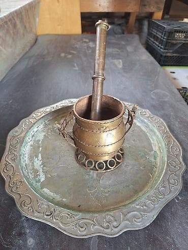 mis samovarlar: Həvəngdəstə, 1 il, Mis — 2