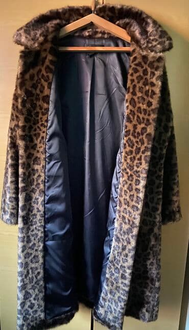 норковая шуба цена бишкек: Donna Karan USA brendinin leopar naxisli suni kurkudu. Təzədir etiketi — 4