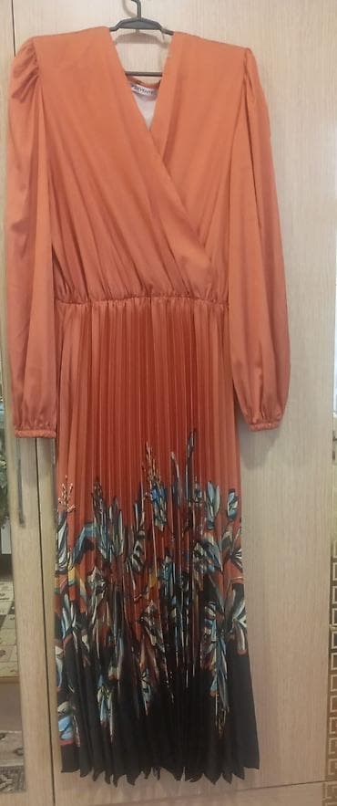 qadın pareo sarafan: Gündəlik don, Maksi, L — 1