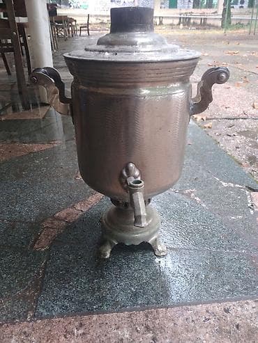 şam qapılar: İşlənmiş Od Samovar, 5 l — 4