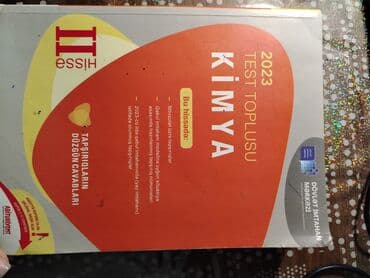 kimya qayda kitabi pdf 2023: Kimya Testlər 11-ci sinif, DİM, 2-ci hissə, 2023 il — 1