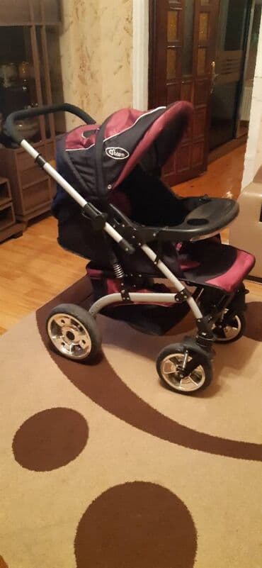 uşaq arabalari sederek: Uşaq kolyaskasl yaxşı veziyyeydedir sınığı söküyü yoxdur — 2