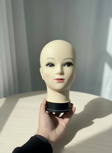 груша манекен бишкек: Голова, Пластик, пластмасса, Кремовый — 1