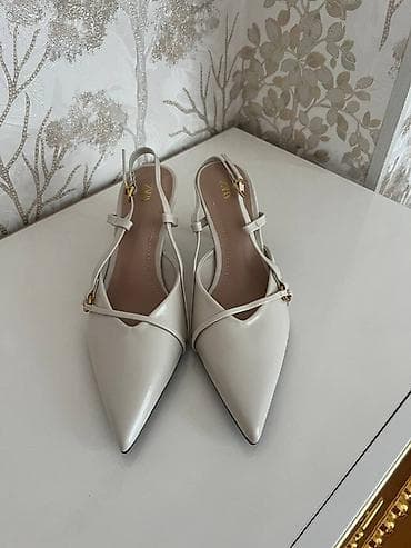 ayaggabı: Zara, Ölçü: 37, rəng - Bej, Yeni — 2