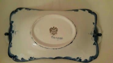 gurcu xəngəli bukən: Гжель Сухарница. длина 30 см,ширина 18 см .для печений, конфет — 2