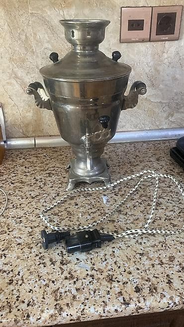 Yeni Elektrik Samovar, 3 l, Ünvandan götürmə