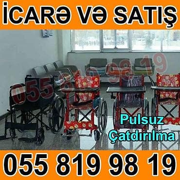 dondurma aparati icare: Müxtəlif model əlil arabalarının icarəsi və satışı Xüsusiyyətlər: - — 5