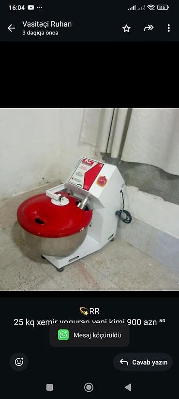 💫RR
25 kq xemir yoquran yeni kimi 900 azn ⁵⁰
Unvan Sumqayt