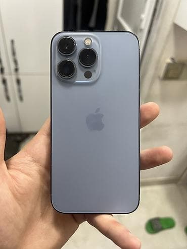 xs max 128: IPhone 13 Pro, 256 GB, Sierra Blue, Barmaq izi, Simsiz şarj, Face ID — 2