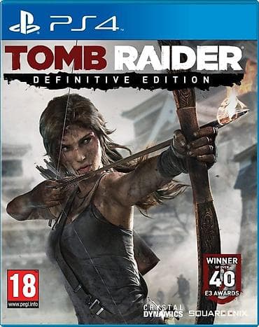 plestation 4: Ps4 tomb raider definitive edition. Tam bağlı upokovkada orginal — 1