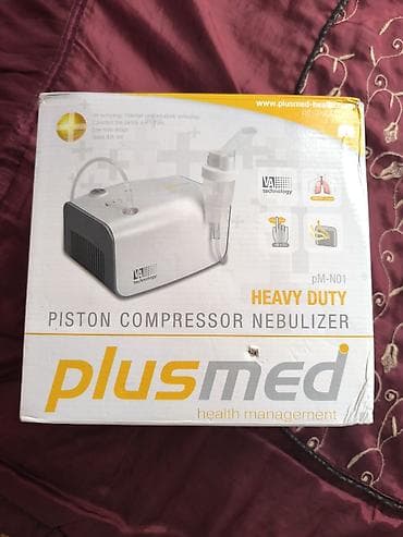 tib: Plusmed PM-N01 Piston Kompressor Nebulizer – Heavy Duty - İstehsalçı — 2