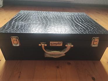 tort ustasi: Zepter Germany çəngəl-bıçaq dəsti – dəri naxışlı sərt qutuda - Brend — 1