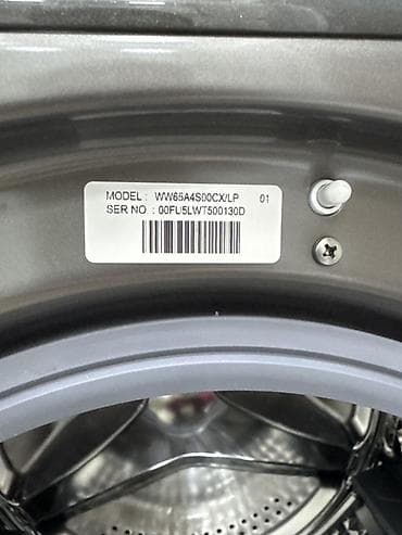 şüşə qiyməti: Paltaryuyan maşın Samsung, 6 kq, Yeni, Avtomat, Qurutmasız, Kredit yoxdur, Pulsuz çatdırılma — 3