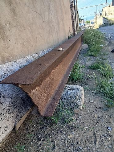 Təmir və tikinti: Məhsul: Polad rels (tək parça) Təsvir: - Klassik iki terefli polad — 1