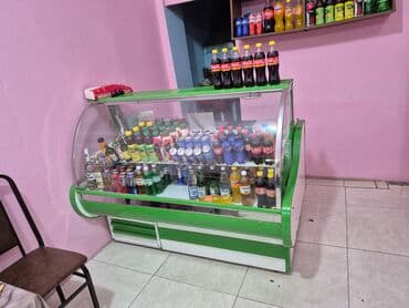 Satışda: Şüşəli soyuducu vitrin (refrigerated display case) - Ön və