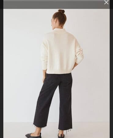 i̇ldırımlı qadın leqqinsləri: Mango Şalvar Razmer 44 Rəng Qara Təzədir, heç geyinilməyib. Etiketi — 7