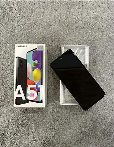 samsung 350: Samsung Galaxy A51, 128 ГБ, цвет - Черный, Сенсорный, Отпечаток пальца, Две SIM карты — 1