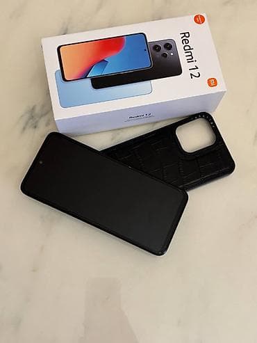 redmi 12 kabrolari: Xiaomi Redmi 12 – qutu və aksesuarla Bir arxa hisesinde balaca — 2