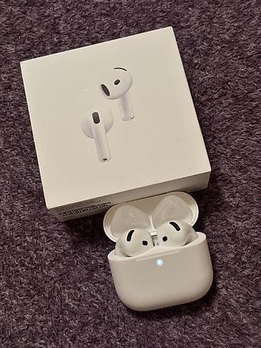 airpods tap az: İşlənmiş Simsiz (Bluetooth) Qulaqcıqlar, Apple, rəng - Ağ — 5