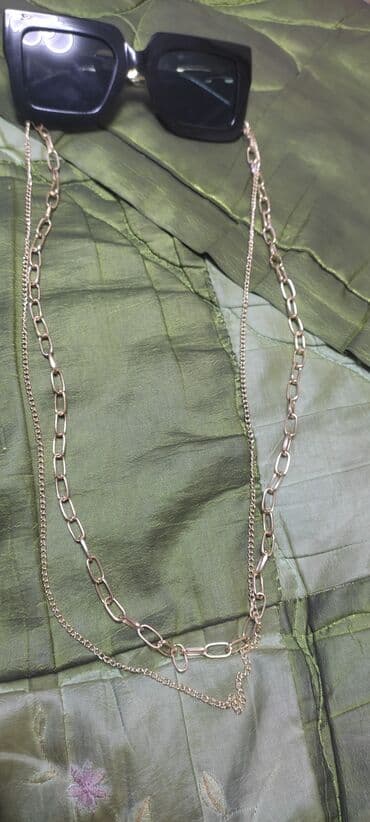 antiblik eynekler: Цепочка для очков Золотого цвета. Новая закрытая в упаковке — 3