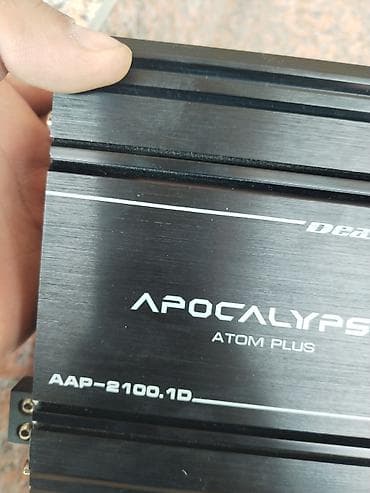 səs sistemləri: Deaf Bonce Apocalypse Atom Plus AAP-2100.1D — avtomobil üçün mono — 4
