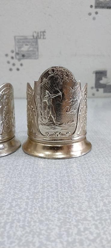 xurustal stekan: Stəkanlar, Şüşə, 6 ədədli dəst, SSRİ — 4