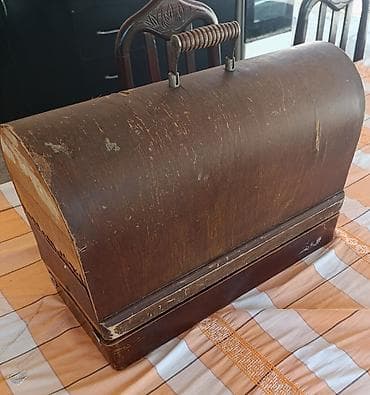 Digər biznes avadanlığı: Qədim tikiş maşını,1 əsrlik,tam işlək vəziyyətdə — 7