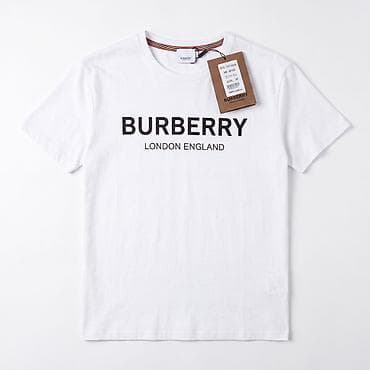 Futbolkalar: Futbolka, Burberry, M, rəng - Ağ — 1