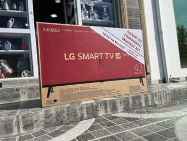 Yeni Televizor LG LED ekran 43" HD (1366x768)
