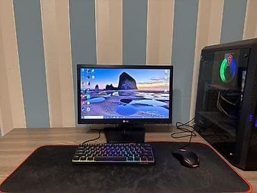 komputer setup: Oyun və gündəlik istifadə üçün hazır masaüstü PC komplekti Komplekt — 1