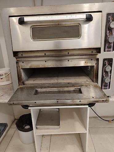 Restoran, kafe avadanlığı: Elektrik soba, Pizza, 2 mərtəbəli, İşlənmiş — 4