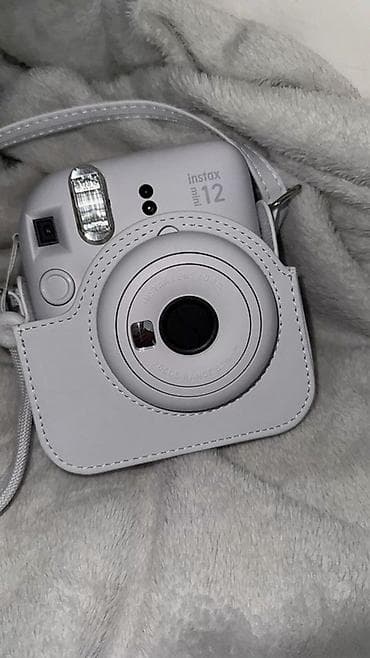 Fujifilm Instax Mini 12 instant fotoaparat - Rəng: açıq boz/laylak