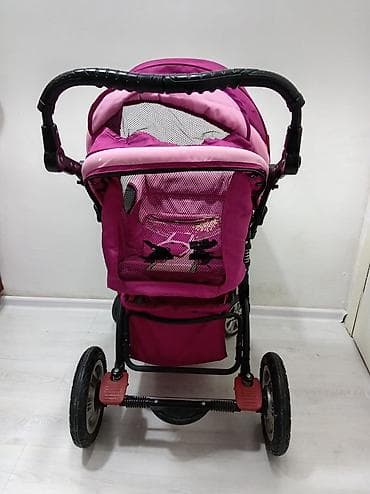 Gəzinti arabaları: Klassik gəzinti arabası, İşlənmiş, Cins: Qız, Yaş: 18-24 ay, Ödənişli çatdırılma — 3