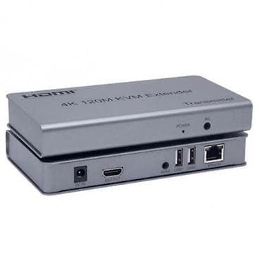 ses guclendiriciler: 4K 120M KVM HDMI Extender (Transmitter/Receiver dəsti) Xüsusiyyətlər — 1