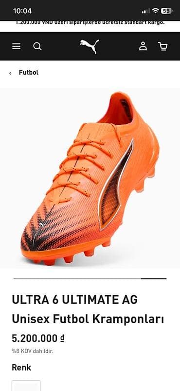 Krasofkalar və idman ayaqqabıları: PUMA Ultra 6 Ultimate AG – uniseks futbol kramponları - Rəng: Parlaq — 3