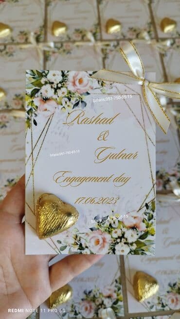 uzuk xoncalari: Paylama xonca konfetleri sifarisle hazirlanir.Sifarisler en az 2-3 gun — 1