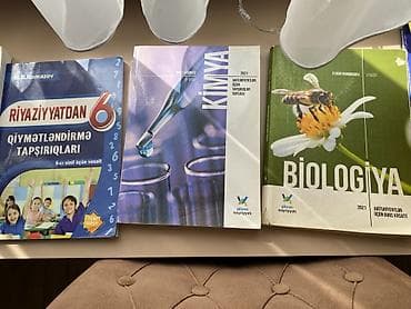 Test kitablari heresi 2 manat hamisi biryerde 10 manat satilir