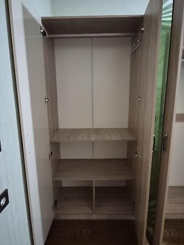 İşlənmiş, 4 qapılı, Güzgülü, Bej, Açılan, Düz dolab — 5