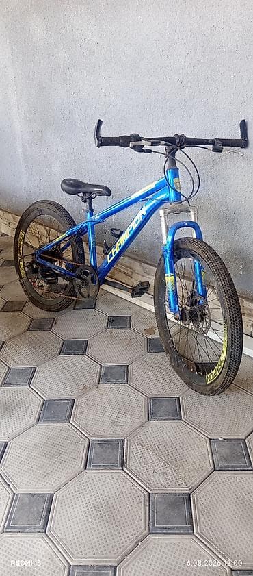velosiped kreditle satisi: Cox tecili Uşaq/yeniyetmə velosipedi – CHAMPION satılır. demek olarki — 1