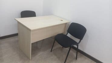 2 nəfərlik yazı masası: Ofis mebelləri dəsti Tərkib: - Direktor masası: qara rəngdə, geniş iş — 2