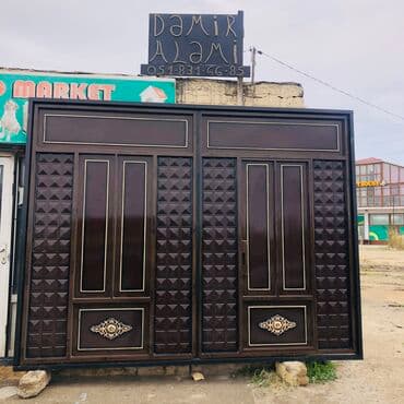 işlemiş darvaza: Salam Darvaza Yenidir. Ölçüsü Eni 3.40 Hündürlük -2.60 — 1