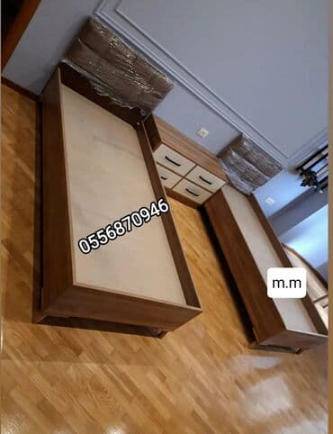 taxt 2ci əl: Yeni, Təknəfərlik çarpayı, Bazalı, Matras ilə, Siyirməsiz, Azərbaycan — 7