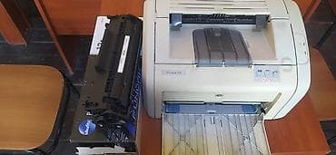 HP LaserJet 1018 lazer printer - A4 formatında qara‑ağ çap - USB ilə